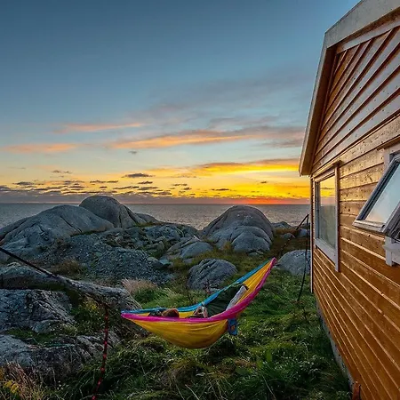 Sandhaland Camping Hytte Nr 7 木屋 *